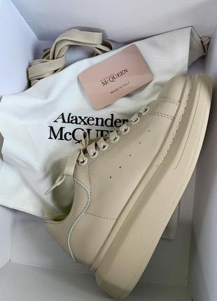 Alexander mcqueen light beige matte