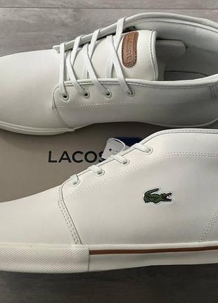 Полуботинки lacoste ampthill cma оригинал 47р ( 7-37cma00022r2 )