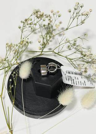 Серьги серебряные