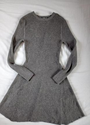 Платье свитер, теплое платье платье4 фото