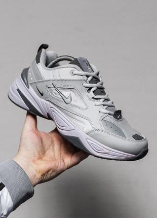 Мужские кроссовки серые nike m2k tekno7 фото