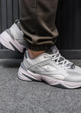 Мужские кроссовки серые nike m2k tekno2 фото