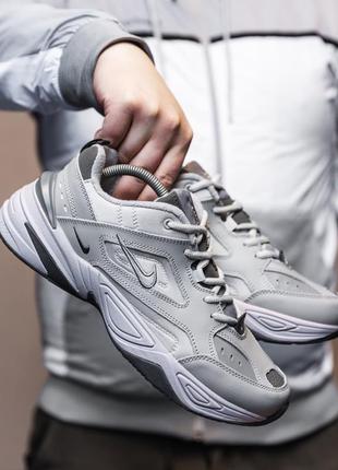 Мужские кроссовки серые nike m2k tekno8 фото