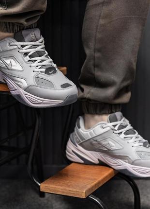 Мужские кроссовки серые nike m2k tekno4 фото