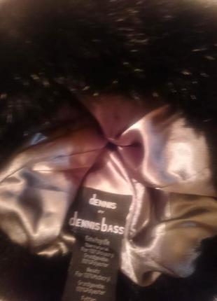 Dennis by dennis basso винтажная зимняя шапка 80-х годов