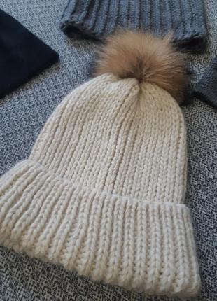 Шапка шапки зима/осінь2 фото