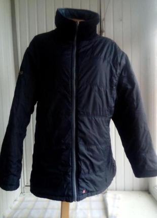 Двухсторонняя теплая куртка большого размера батал7 фото