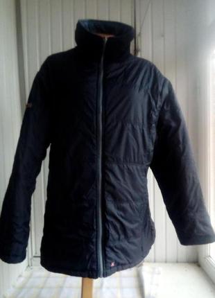 Двухсторонняя теплая куртка большого размера батал2 фото