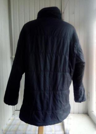 Двухсторонняя теплая куртка большого размера батал3 фото