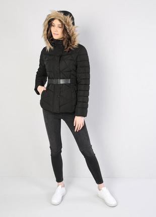 Куртка женская colin’s еврозима s черная4 фото