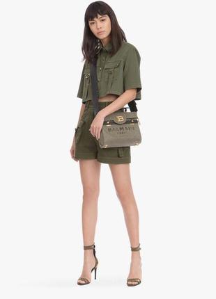 Шорты с высокой посадкой,тонкий хлопок