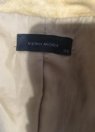 Вельветовый пиджак от vero moda3 фото