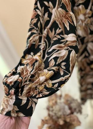 Платье туника с объемными рукавами натуральная ткань разграждая!!️