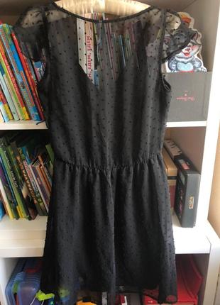 Маленькое черное платьице : полупрозрачная спинка3 фото