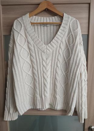 Гарний теплий базовий светр2 фото