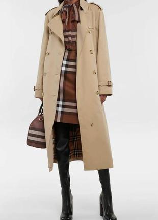 Тренч бежевый женский в стиле burberry1 фото