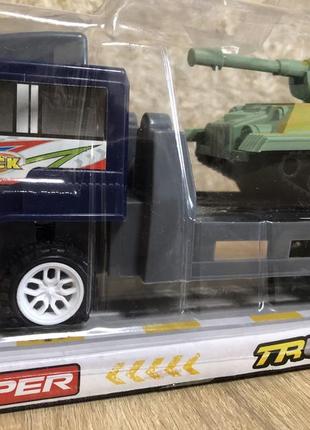 Игрушка машинка с танком