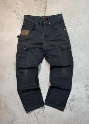 Wrangler riggs workwear карго штаны pants double knee