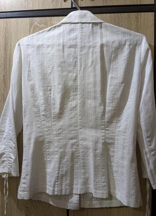 Рубашка белая (naf-naf)2 фото