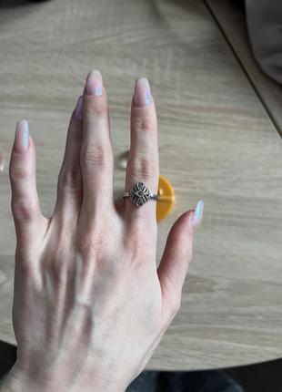 Серебряное кольцо с ониксом с фианитами 925 проба с цирконием цирконий фианит массивное2 фото