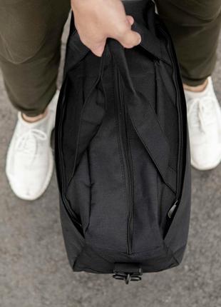 Спортивная сумка puma ego пума черная тканевая для тренировок и фитнеса на 24 л3 фото