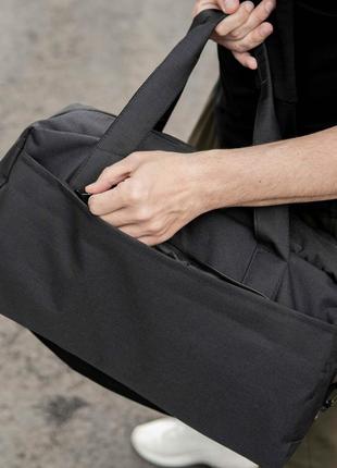 Спортивная сумка puma ego пума черная тканевая для тренировок и фитнеса на 24 л9 фото