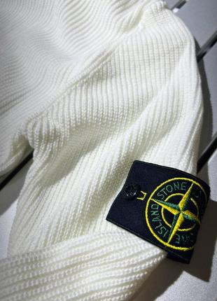 Вязаный гольф с воротом от stone island2 фото