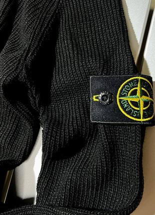 Вʼязаний гольф з воротом від stone island5 фото