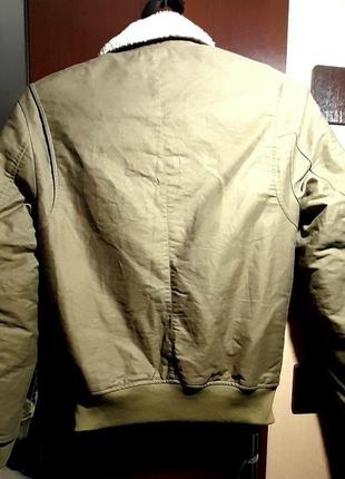 Зимняя куртка бомбер, тёплая курточка3 фото