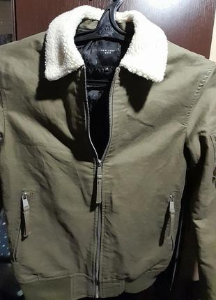 Зимняя куртка бомбер, тёплая курточка4 фото