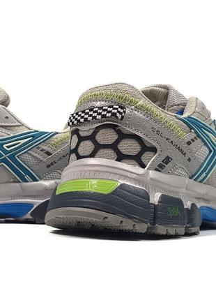 Asics gel - kahana 8 grey blue8 фото