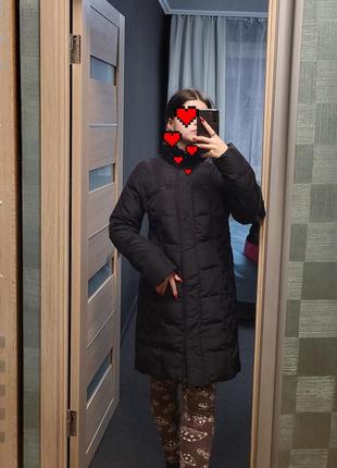 Пуховик на зиму легенький, зимове пальто на пуху, оригінал, куртка тепла зимова