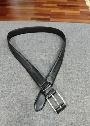 Красивый кожаный мужской ремень gant