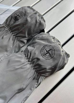 Перчатки зимние stone island рефлективные