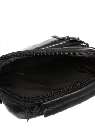 Мужская сумка кожаная для мелочей3 фото