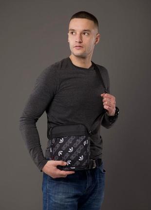 Мужская сумка через плечо от " adidas"3 фото