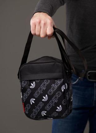 Мужская сумка через плечо от " adidas"4 фото