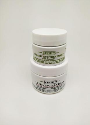Набор бестселлеров kiehl's creamy eye treatment with avocado ultra facial cream