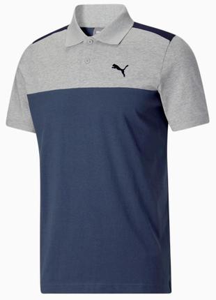 Essential+ block men's polo puma, футболка поло пума оригінал2 фото