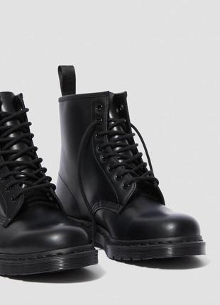 Ботинки dr.martens 1460 mono black dm14353001 черные. мартенсы, docs, мартина. стильный львов