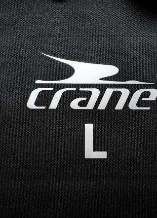 Кофта  crane zip fleece черная (l)5 фото