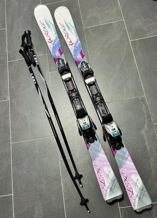 Лыжи Nordica elexa evo 155 см + палки и чехол1 фото