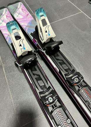 Лыжи Nordica elexa evo 155 см + палки и чехол4 фото