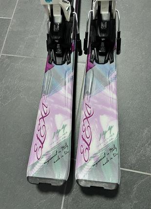 Лыжи Nordica elexa evo 155 см + палки и чехол5 фото