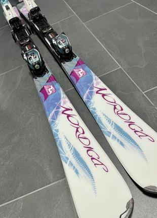 Лыжи Nordica elexa evo 155 см + палки и чехол2 фото