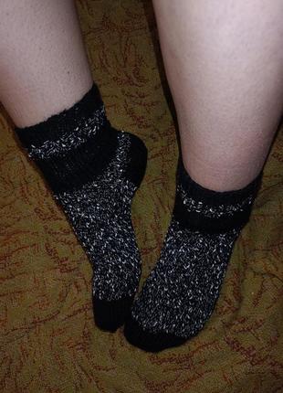 Вязаные носки