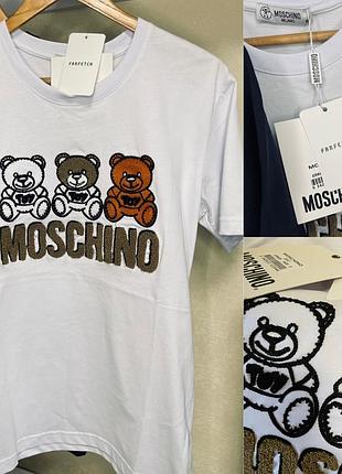 Футболка люкс moschino