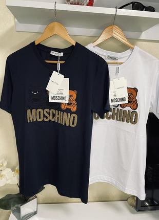 Футболка люкс moschino