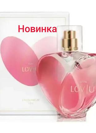 Avon парфюмная вода lov u для нее, 50 мл