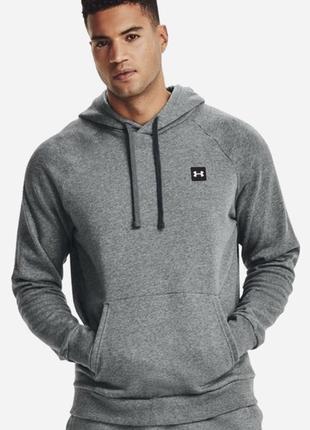 Худи утепленное under armour ua rival fleece hoodie 1357092-012